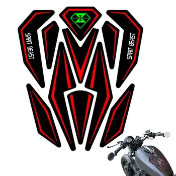 Наклейки для бака мотоцикла Самоклеящиеся наклейки для мотоциклов Светоотражающая наклейка на бак Наклейка для мотоцикла Протектор бака