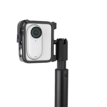 Пластиковая Рамка камеры для Insta360 GO 3 Ударопрочный Быстроразъемный Каркас Горизонтальный Вертикальный Кронштейн для съемки Чехол для Insta360 GO 3