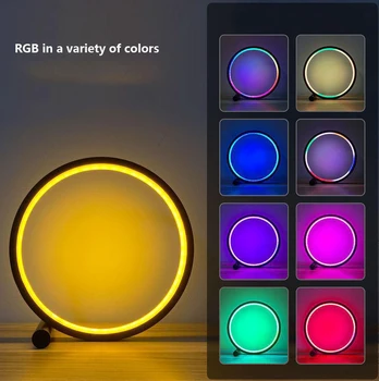 25 см 30 СМ RGB LED Фотография Для Макияжа Видео Вживую Фотостудия С Кольцевой Лампой Для Селфи Camara Music Rhythm Atmosphere Light