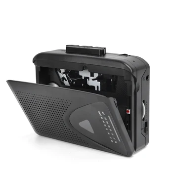 Портативный Кассетный Магнитофон Встроенный Динамик Персональный Walkman AM/FM-радио с Разъемом Eeadphone 3,5 мм Стереофонический Магнитофон