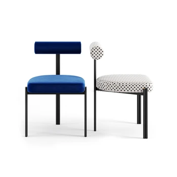 Белые обеденные стулья для гостиной Nordic Lounge, современные дизайнерские салонные стулья со спинкой для бара, Роскошная мебель для дома Sillas De Comedor