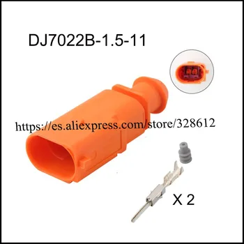 100 компл. включают в себя клеммное уплотнение DJ7022B-1.5-11 автомобильный водонепроницаемый разъем 2-контактный разъем для подключения кабеля