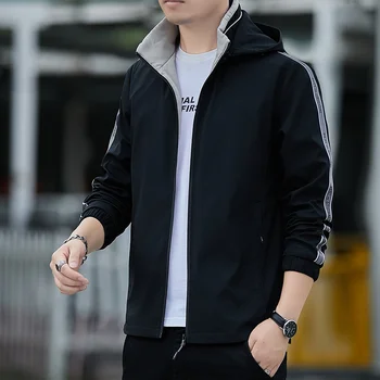 Куртка-бомбер Новая мужская ветровка Y2k Пальто Корейские Модные топы Роскошный бренд Высшего качества