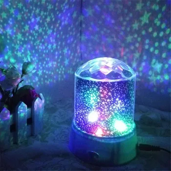 Светодиодный звездный проектор, ночник, светильник для настроения Baby Galaxy, креативное поворотное украшение для спальни, подарок