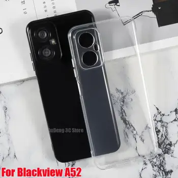 Чехол с полной защитой камеры Для Blackview A52 Case Силиконовый Мягкий TPU Прозрачный Чехол Для Телефона Blackview A52 A 52 6,5 