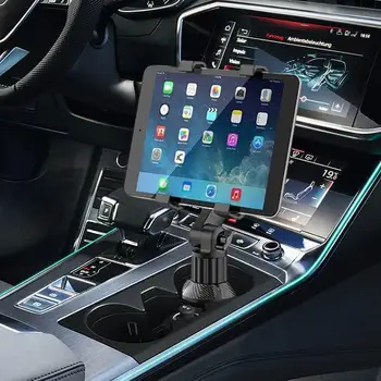 Автомобильный держатель для планшета Универсальный, с возможностью поворота на 360 градусов, Автомобильный Воздухоотводчик, Крепление для телефона, Регулируемая поддержка мобильного телефона, Автомобильные Аксессуары