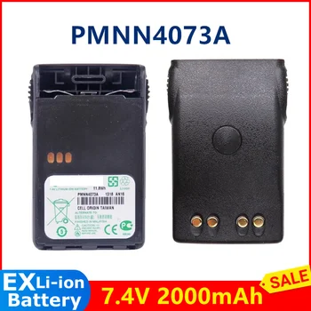 7,4 В 2000 мАч Взрывозащищенный Литий-ионный аккумулятор PMNN4073A для Motorola GP328Plus/GP338Plus/GP344/GP388/EX500/EX560 Радио Walkie Ta