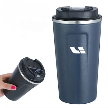 автомобильная кофейная чашка объемом 510 мл для ideal 10000 L8 L9 L7 ONE MPV с интеллектуальным дисплеем температуры из нержавеющей стали