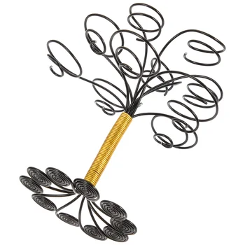 Держатель подставки для цветов из алюминиевой проволоки для показа воздушных стеллажей для тилландсий Настольная рама Кашпо для небольших растений