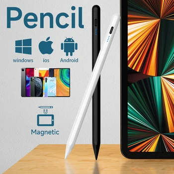 Универсальный стилус для планшета Android, ручка для мобильного телефона Apple Pencil, универсальный Карандаш для iPad, аксессуары для сенсорной панели экрана