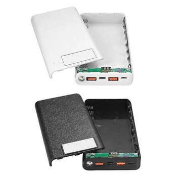 DIY 8x18650 Аккумуляторная Батарея для Кейса Коробка Для Хранения QC для Мобильного Телефона Держатель Батареи Планшета B Прямая Доставка