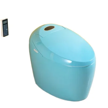 Креативный Пульт дистанционного управления туалетом яичного цвета, Полностью Автоматическое Сиденье для смыва и сушки, Электрический Встроенный Интеллектуальный Унитаз