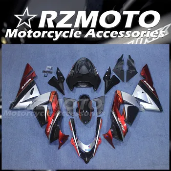 4Gifts Новый комплект обтекателей для мотоциклов ABS, подходящий для kAWASAKI ZX-10R ZX10R 2004 2005 04 05 Комплект кузова на заказ Красный, черный