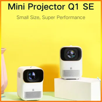 Глобальная версия Xiaoming Xming Q1SE Мини-проектор Для домашнего делового использования HD-проектор для кинотеатра с разрешением 1080P, подключенный по Bluetooth