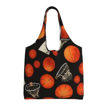 Женская сумка-тоут для баскетбола и обручей, многоразовая сумка для работы, путешествий, бизнеса, пляжа, шоппинга, школы