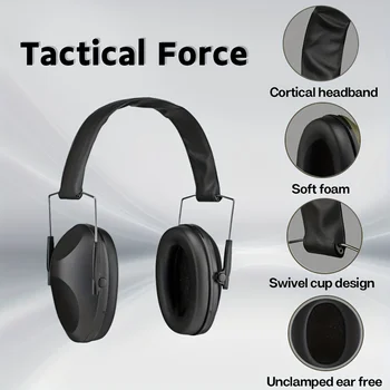 Защитные наушники для стрельбы, охоты, шумоподавления, защиты слуха, защитные звуконепроницаемые наушники для стрельбы, тактические