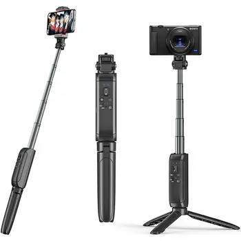 Ulanzi MT-40 Беспроводная Bluetooth Селфи-Палка Для iPhone 12 Pro Max 12 Mini Gopro Камера С Дистанционным Управлением Мини-Штатив Складной