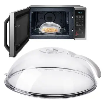 Крышка для микроволновой печи, Маслостойкая и штабелируемая, для микроволновой печи, для холодильника, для посуды, для миски для свежих продуктов, Маслонепроницаемая уплотнительная крышка