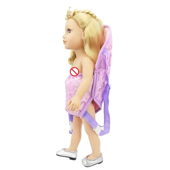 Дорожная сумка для хранения куклы на открытом воздухе с регулируемыми ремнями для новорожденной куклы